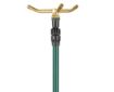 Picture of Telescoping High Rise Brass 3-Arm Sprinkler with Step Spike