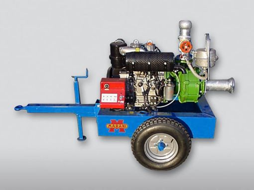 Picture of Marani Motor Pump unit with LOMBARDINI Engine and ROVATTI Flanged Pump on Trolley
