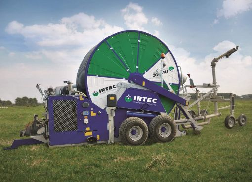 Picture of Irtec MUSTANGM Motor-Pump Integrated Hard Hose Irrigator