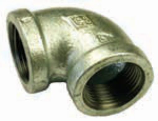Picture of AAP Galvanised Malleable Female-Female Elbow 90 Degree