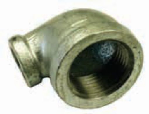 Picture of AAP Galvanised Malleable Female-Female Reducing Elbow 90 Degree
