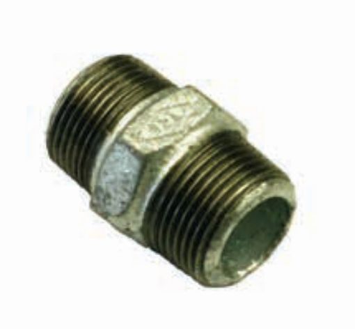 Picture of AAP Galvanised Malleable Hexagon Nipple