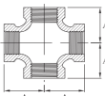 Picture of AAP Galvanised Malleable Cross