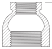 Picture of AAP Galvanised Malleable Reducing Socket