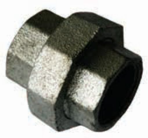 Picture of AAP Galvanised Malleable Steel to Brass Female-Female Union