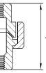 Picture of AAP Galvanised Malleable Steel to Brass Female-Female Union