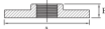Picture of AAP Galvanised Malleable Flange Oval