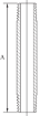 Picture of AAP Galvanised Medium Pipe Pieces PE (BS 1387-85) Both Ends BSP Taper