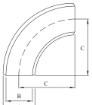 AAP Industries Buttweld Long Radius Elbow 90 Degree (Std)-2