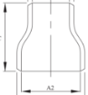 AAP Industries Buttweld Concentric Reducer (Std)-2