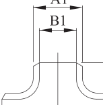 AAP Industries Buttweld Reducing Tee (Std)-2