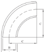 AAP Industries Buttweld Long Radius Elbow 90 Degree (SGP)-2