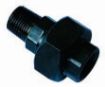 AAP Industries PEAL® Black & Galvanised Mild Steel Male-Female Union-2