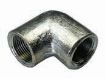 AAP Industries PEAL® Black & Galvanised Mild Steel Female-Female Elbow-1