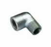 AAP Industries PEAL® Black & Galvanised Mild Steel Male-Female Elbow-1