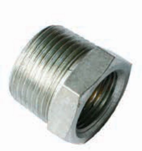 AAP Industries PEAL® Black & Galvanised Mild Steel Hexagon Bush-1