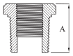 AAP Industries PEAL® Black & Galvanised Mild Steel Hexagon Bush-5