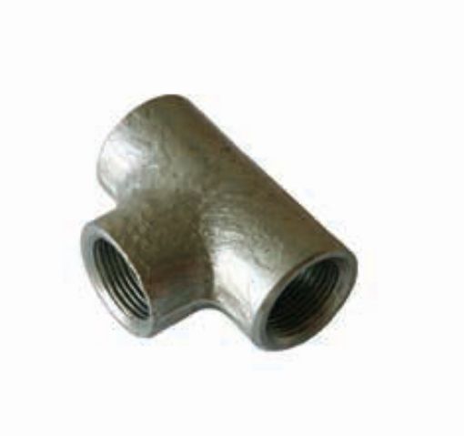 AAP Industries PEAL® Black & Galvanised Mild Steel Equal Tee-1