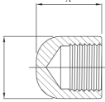 AAP Industries PEAL® Black & Galvanised Mild Steel Cap-3