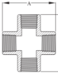 AAP Industries PEAL® Black & Galvanised Mild Steel Cross-3