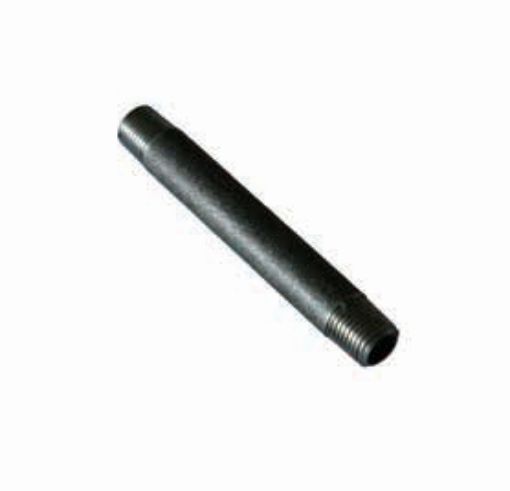 AAP Industries PEAL® Black & Galvanised Mild Steel Barrel Nipple-1