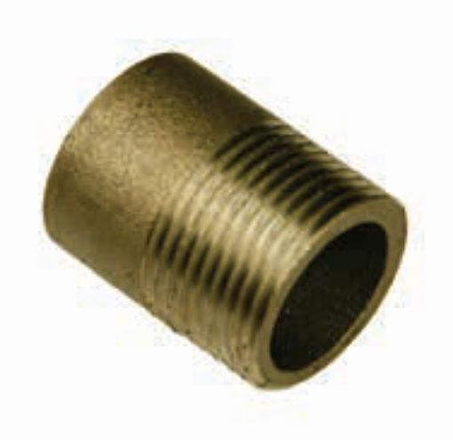 AAP Industries PEAL® Black Mild Steel Toe Nipple-1