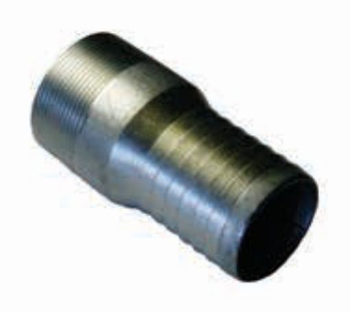 AAP Industries PEAL® Galvanised Mild Steel Combination Nipple-1