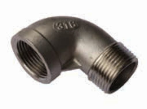 AAP Industries Stainless Steel 90 Deg M/F Elbows-1