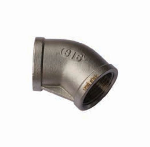 AAP Industries Stainless Steel 45 Deg F/F Elbows-1