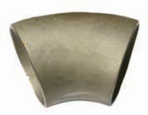 AAP Industries Stainless Steel Buttweld SCH10s 45 Degree Elbow (316/316L)-1