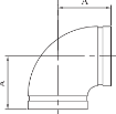 AAP Industries Roll Groove 90 Degree Elbow-3