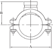 AAP Industries Roll Groove Mechanical Tees-2