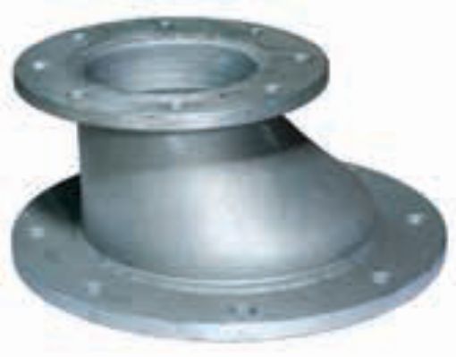 AAP Industries Galvanised Eccentric Flanged Reducer-1