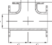AAP Industries Galvanised Flanged Tee-2