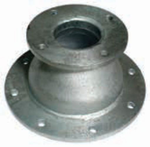AAP Industries Galvanised Concentric Flanged Reducer-1