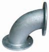 AAP Industries Galvanised Fixed Flanged 90 Deg Elbow (SGP)-1