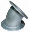 AAP Industries Galvanised Fixed Flanged 45 Deg Elbow (SGP)-1