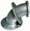 AAP Industries Galvanised Loose Flanged 90 Deg Elbow (SGP)-1