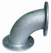AAP Industries Galvanised Fixed Flanged 90 Deg Elbow (STD)-1
