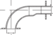 AAP Industries Galvanised Loose Flanged Reducing Elbow-2