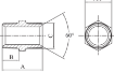 AAP Industries PEAL® Hydraulic Nipple BSPT X BSPT-3