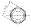 AAP Industries PEAL® Hydraulic Reducing Nipple BSPT X BSPT-2