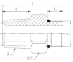 AAP Industries PEAL® Hydraulic Nipple BSPT x UNO Male-2