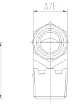 AAP Industries PEAL® Hydraulic Elbow BSPT Male-2