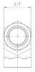 AAP Industries PEAL® Hydraulic Tee BSPT-2