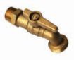 AAP Industries DR Brass Ball Cock C/W Brass T Lever-2