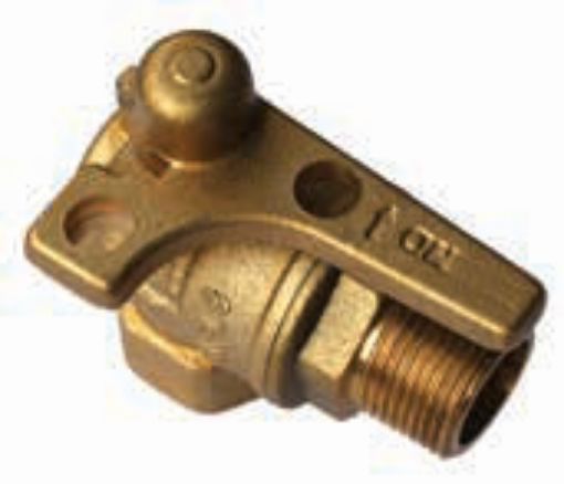 AAP Industries DR Brass Right Angle Ball Valve M/F C/W T-Lever (Stainless Steel Ball)-2