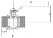AAP Industries AGA Approved Gas Ball Valve - Maxiflo-4