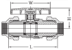 AAP Industries Flared Gas Brass Ball Valve-3