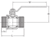 AAP Industries General Purpose Brass Ball Valve - Maxiflo-2